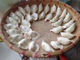 鲜虾韮菜饺子的做法步骤:12