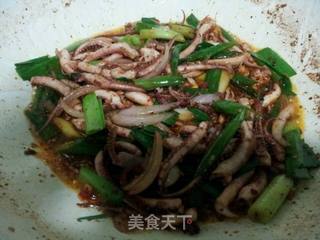 炒鱿鱼须的做法步骤:14