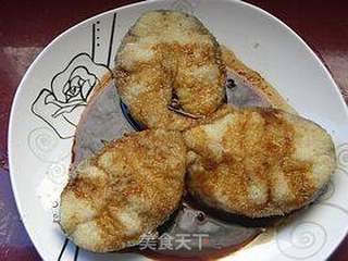 米粉蒸鱼块的做法步骤:4
