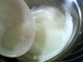 红豆天使蛋糕的做法步骤:4