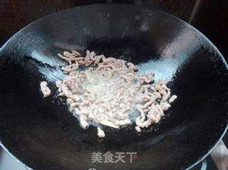 咸蒜苔炒肉的做法步骤：4