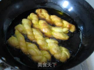牛奶蜂蜜麻花的做法步骤:13