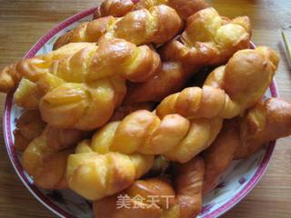 牛奶蜂蜜麻花的做法步骤:15