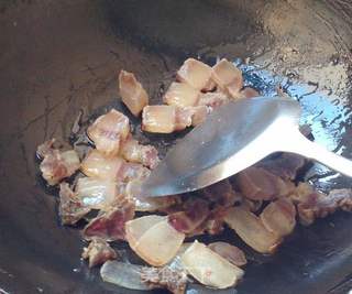 腊肉炒竹笋的做法步骤:6