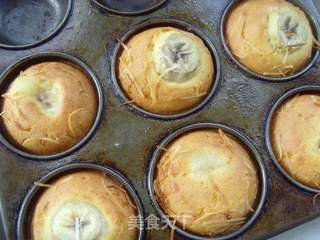 快手烘焙---香蕉蛋糕的做法步骤:5