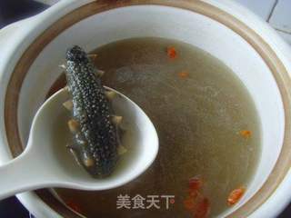 鲜醇味美---金汤海参的做法步骤:3