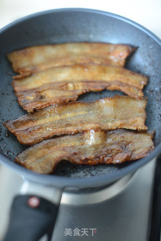 生菜配香烤五花肉的做法步骤:4