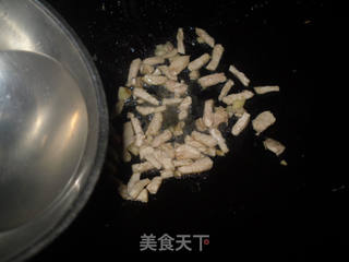 鸡肉炒荷兰豆的做法步骤:5