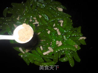 鸡肉炒荷兰豆的做法步骤:8