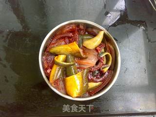 洋葱爆鳝片的做法步骤:3