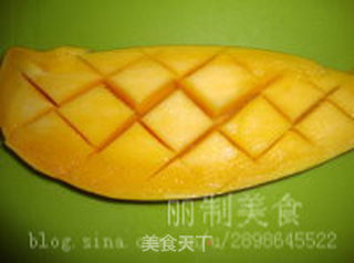 芒果冰淇淋的做法步骤:9