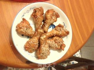 香辣烤鸡腿的做法步骤:9