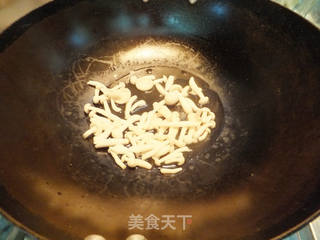 白玉菇蛋炒饭的做法步骤：5