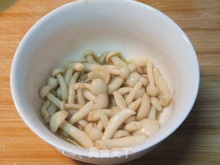 白玉菇蛋炒饭的做法步骤:6
