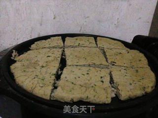 荞麦香芹饼的做法步骤:6
