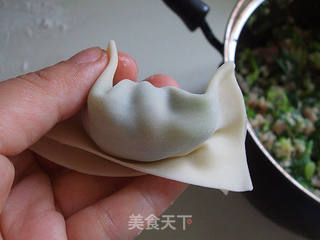 油煎馄饨的做法步骤:7