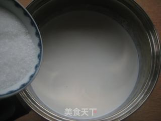 美白椰汁糕的做法步骤:3