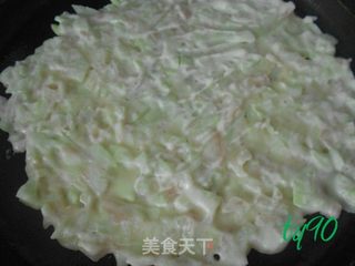 西瓜皮煎饼的做法步骤:7