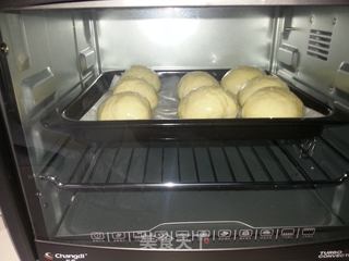 面包机-豆沙小餐包的做法步骤:13