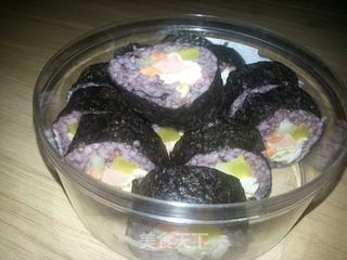 健康杂粮——紫菜包饭的做法步骤:17