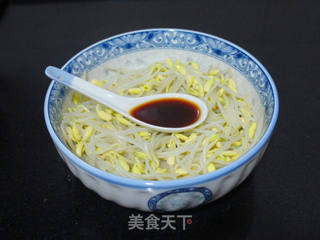 【炝拌黑豆芽】的做法步骤:5