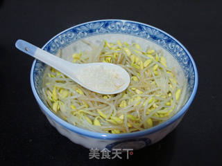 【炝拌黑豆芽】的做法步骤:7