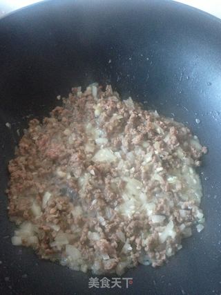 肉酱意面的做法步骤：4