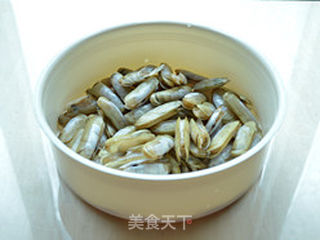 豉椒蛏子的做法步骤:2