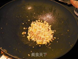 叉烧咸菜炒饭的做法步骤：5