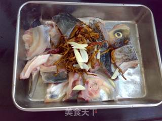 虫草蒸鳙鱼头的做法步骤：4