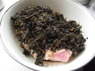 山东版梅菜扣肉的做法步骤:9