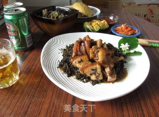 山东版梅菜扣肉的做法步骤:11