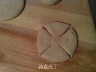 菊花馒头的做法步骤:8