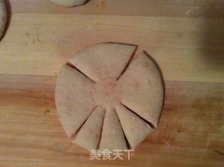 菊花馒头的做法步骤:9