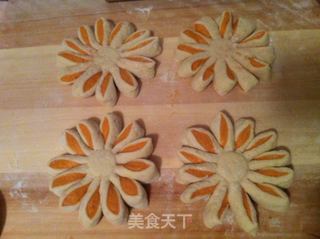 菊花馒头的做法步骤：11