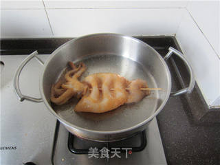 韩风煎烤鱿鱼的做法步骤:5