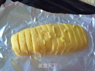 无油葡萄玉米面饼干的做法步骤:4