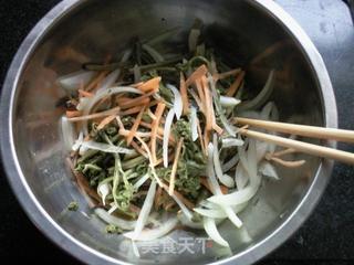 香辣蕨菜的做法步骤:3