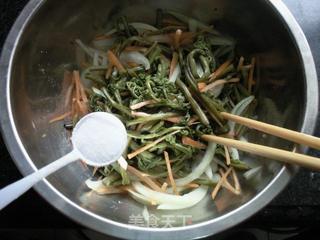 香辣蕨菜的做法步骤:4