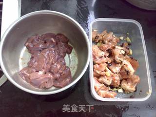 鼓汁蒸排骨猪肝的做法步骤:4
