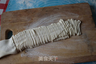 感冒面条——荆芥肉丝手擀面的做法步骤:8