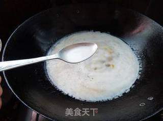 肉末玉米羹的做法步骤:7