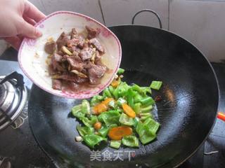 爆炒猪肝片的做法步骤:7