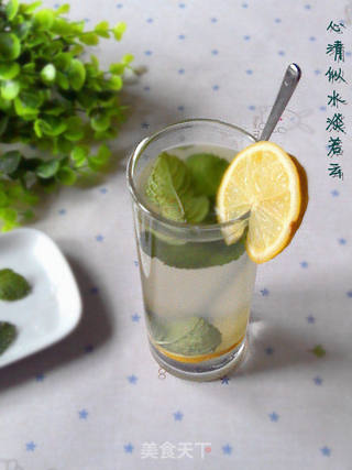 轻轻松松过夏天,薄荷之夏----------------柠檬薄荷凉茶的做法步骤:6