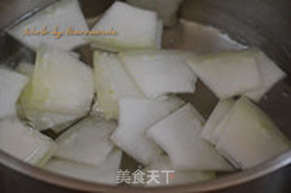 麻酱冬瓜的做法步骤:3