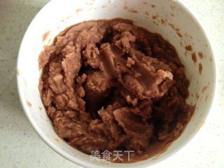 【中式酥皮点心——芝麻豆沙酥】的做法步骤:3