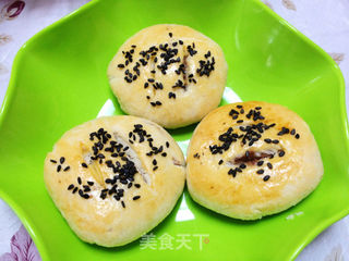 【中式酥皮点心——芝麻豆沙酥】的做法步骤:15