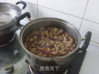 盐水花生的做法步骤:4