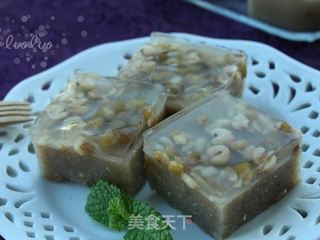 薏米绿豆冰糕的做法步骤:9