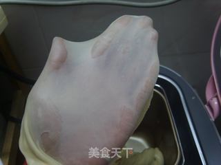 肉松杏仁片面包的做法步骤：3